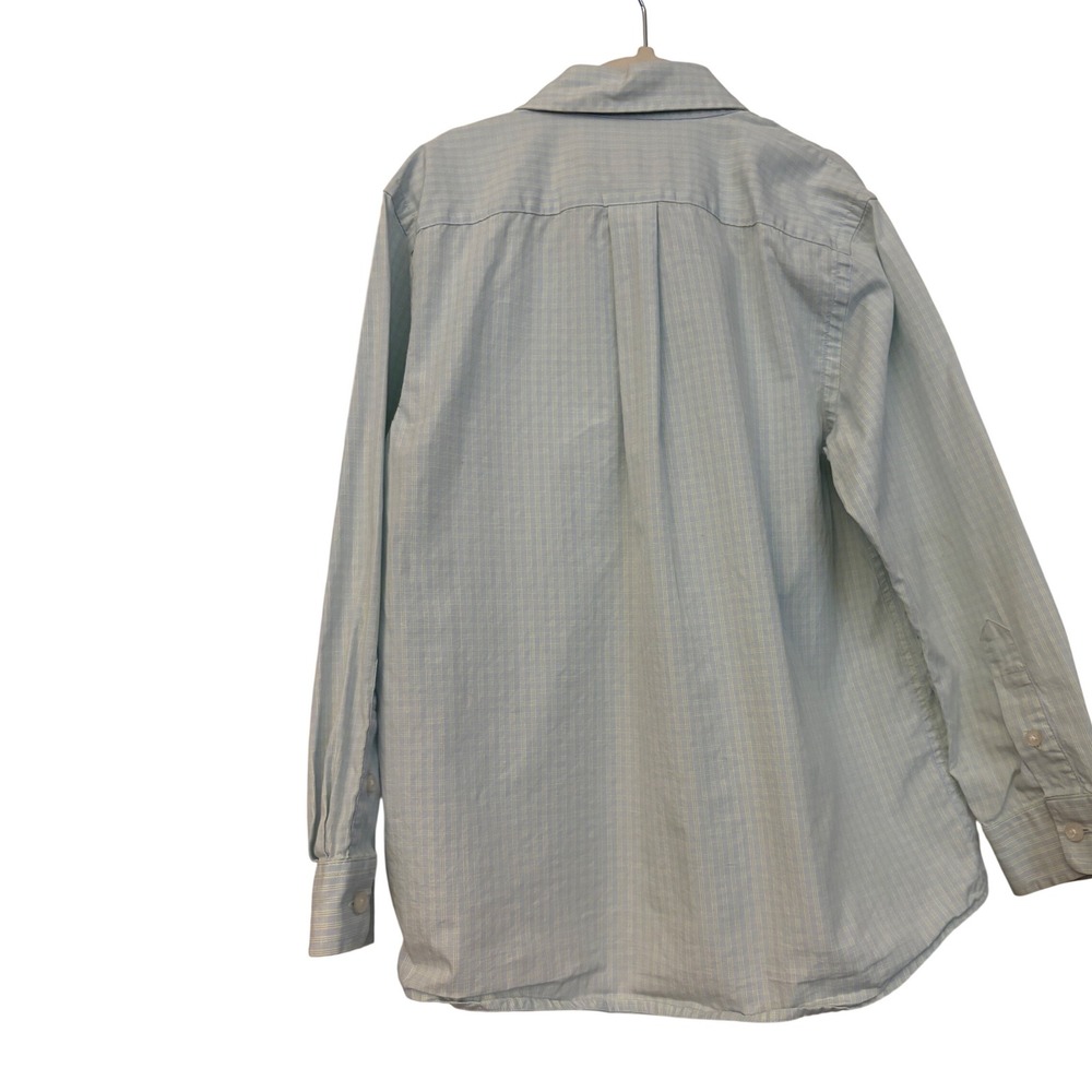 Vineyard Vines Kids Murray Shirt‎ Blue Green Plaid Button Down Cotton Size 6 - Picture 6 of 6